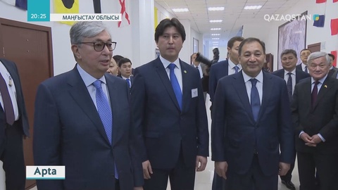 Осы аптада Қасым-Жомарт Тоқаев жұмыс сапарымен Маңғыстау облысына барды