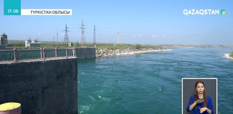 Шардара ГЭС-і  жаңартылуда