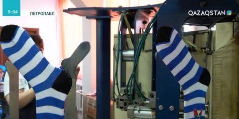 Петропавлда шұлық фабрикасы ашылды