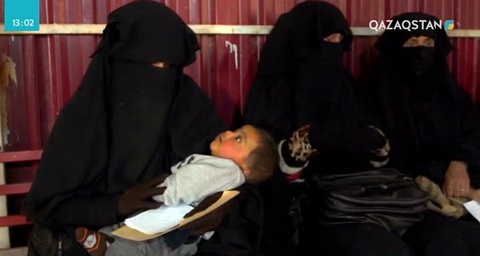 Сириядағы әскери лагерьде 2500 шетелдік бала тұрып жатыр