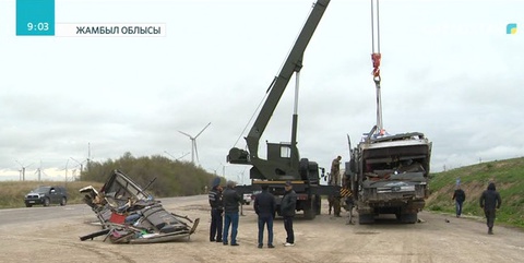 Жамбыл облысында ірі жол апатынан 11 адам қаза тапты