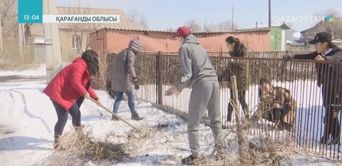 Қарағанды облысының жастары қарияларға қамқорлық шарасын бастады