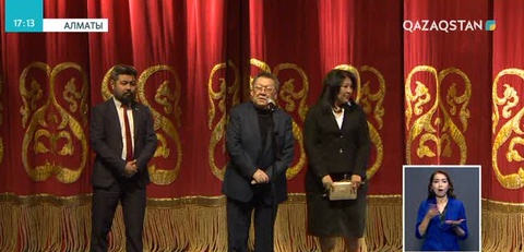 Алматыға гастрольдік сапармен Жантөрин атындағы музыкалық драма театры келді