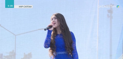 Елордада ашық аспан астында концерт өтті