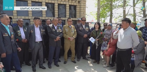 Шығыс Қазақстандағы Саржал ауылында Ауған соғысының ардагерлеріне ескерткіш тақта ашылды