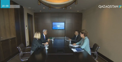 Дариға Назарбаева «Дохий дебаттары» телебағдарламасының басқарушы директорымен кездесті