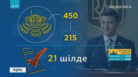 «Жаһан-сарап». Владимир Зеленский Жоғарғы раданы таратты