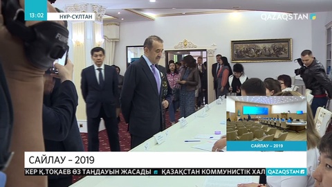 Кәрім Мәсімов президент сайлауында өз таңдауын жасады