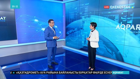 «Nur Otan» партиясының хатшысы Тамара Дүйсенова «Басты тақырып» бағдарламасында қонақта