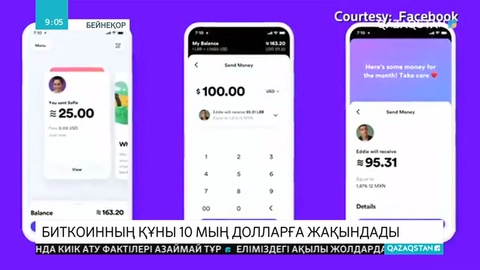 Биткоин сандық ақшасының нарқы 10 мың долларға жақындады