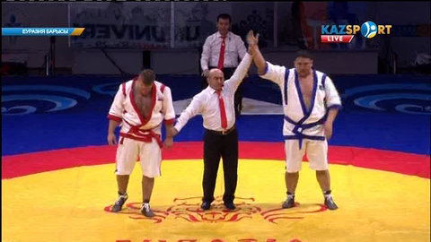 Еуразия Барысы - 2016: Айбек Нұғымаров (+100 кг) ел үмітін ақтауда (ВИДЕО)