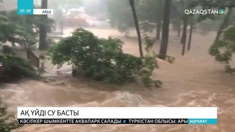 Нөсер жаңбырдан Вашингтон көшелерін су басты