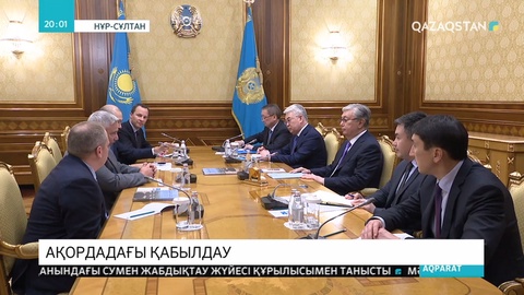 Мемлекет басшысы Valmont Industries компаниясының президенті Cтив Каневскиді қабылдады