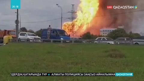 Мәскеу маңында жылу электр орталығы өртеніп, 12 адам жараланды