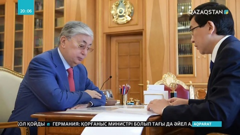Мемлекет басшысы Білім және ғылым министрі Асхат Аймағамбетовті қабылдады