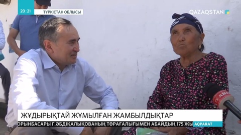 Күннің аптап ыстығына қарамастан, Арыста құрылыс жұмыстары қызды