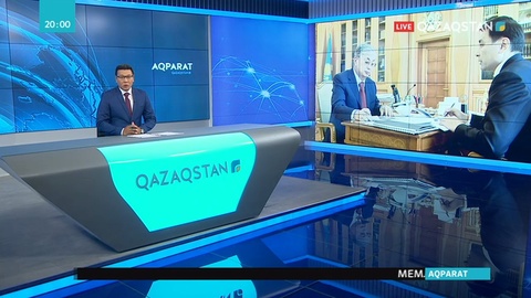 Мемлекет басшысы  Нұр-Сұлтан қаласының әкімі Алтай Көлгіновті қабылдады
