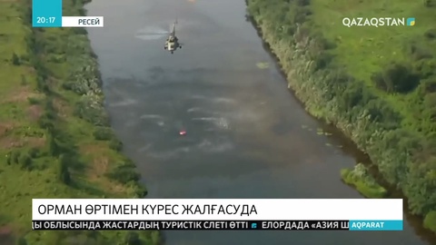 Сібірдегі орман өрті шарпыған аумақ 3 миллион гектарға жетті