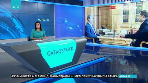 Президент Атырау облысының әкімі Нұрлан Ноғаевты қабылдады