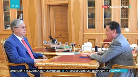 Мемлекет басшысы Премьер-Министр Асқар Маминді қабылдады