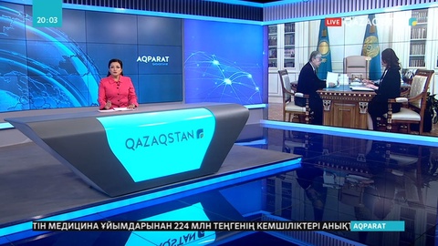 Президент Мемлекеттік қызмет істері агенттігінің төрағасы Анар Жайылғанованың қабылдады