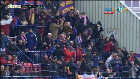 «Осасуна» - «Барселона» кездесуіне видеошолу (ВИДЕО)