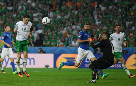 Еуро-2016. Ирландия құрамасы Италияны 1:0 есебімен ұтты