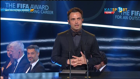 Футзалдан Бразилия құрамасының шабуылшысы Фалькао  «Теңдесі жоқ мансабы» үшін марапатталды (ВИДЕО)