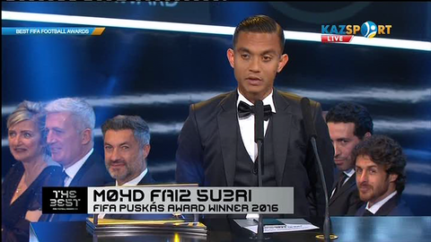 Мохд Фаиз Субри «Ференц Пушкаш» марапаты берілетін үздік гол авторы атанды (ВИДЕО)