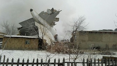  Қырғызстанда құлаған «Boeing» ұшағының экипаж мүшесі ауруханаға барар жолда қайтыс болды