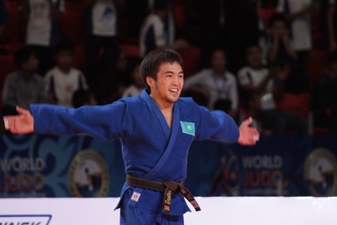 Дзюдошы Елдос Сметовтың жеңісті сәттері (ВИДЕО)