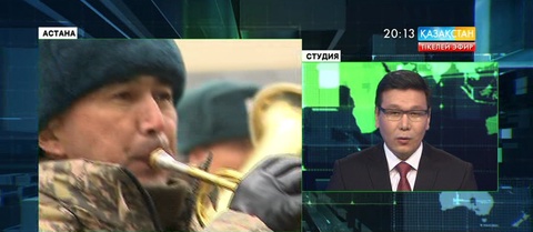 Әскери шерушілер 7 мамырға дайындық үшін елордаға келді