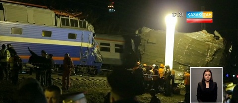 Мәскеу қаласындағы теміржол апатынан ондаған адам жапа шекті