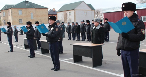 Павлодарлық полицейлердің қатары жастармен толықты