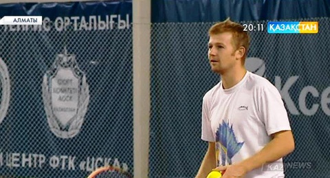 Теннистен Андрей Голубев шеберлік сабағын өткізді