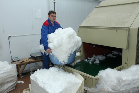 Қостанайда синтетикалық түбіт өндіріліп жатыр