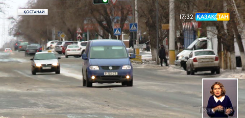 Қостанайда  ауа райының қолайсыздығына байланысты көлік қозғалысына шектеу қойылды