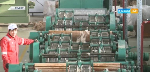 Елбасының қатысуымен өткен телекөпірде Атырау облысында тоқыма фабрикасы іске қосылды