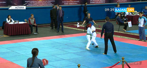 Астанада каратэ шинкиокушинкайдан балалар мен жасөспірімдер арасында ашық турнир өтіп жатыр