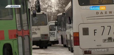 Өскемендегі қоғамдық көліктер бір айда жолаушылар тасымалына қатысты ережені 500 рет бұзған