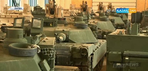 АҚШ Литваға әскери техниканың алғашқы партиясын жеткізді