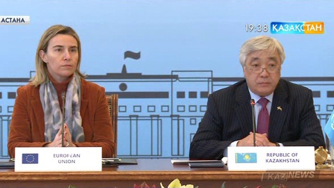 Астанада «Еуропалық Одақ және Орталық Азия» форматында Сыртқы істер министрлерінің  кездесуі өтті