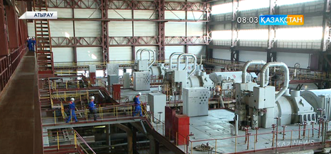 Атырауда жылу электр орталығы модернизацияланып, 100 мегаваттық турбина іске қосылды