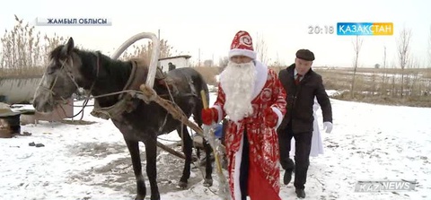 Шалғайдағы шопандар ауылы Жаңа жыл мерекесін жылдағыдан ерекше қарсы алуда