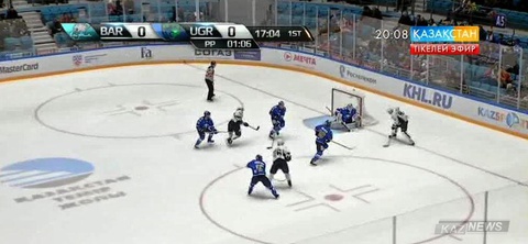 «Барыс» хоккей клубы «Югра» командасын 3:2 есебімен жеңді