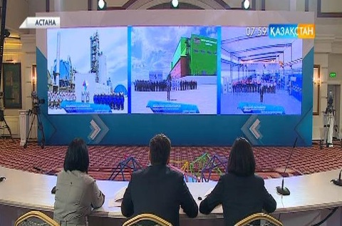 Бүгін Мемлекет басшысының қатысуымен жалпыұлттық телекөпір өтеді