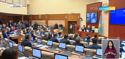 Мәжіліс депутаттары үндеуді бірауыздан қолдады