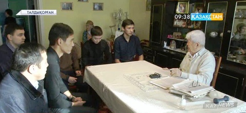 Алматы облысының жастары соғыс ардагерлерін өз қамқорлығына алды