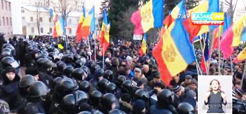 Молдова парламенті маңындағы тәртіпсіздікке байланысты қылмыстық іс қозғалды