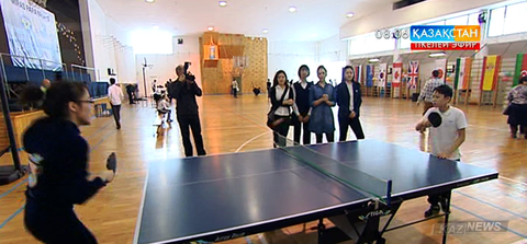 Алматыдағы халықаралық «Мирас» мектебінде мүмкіндігі шектеулі оқушыларға арналған параойындар өтті